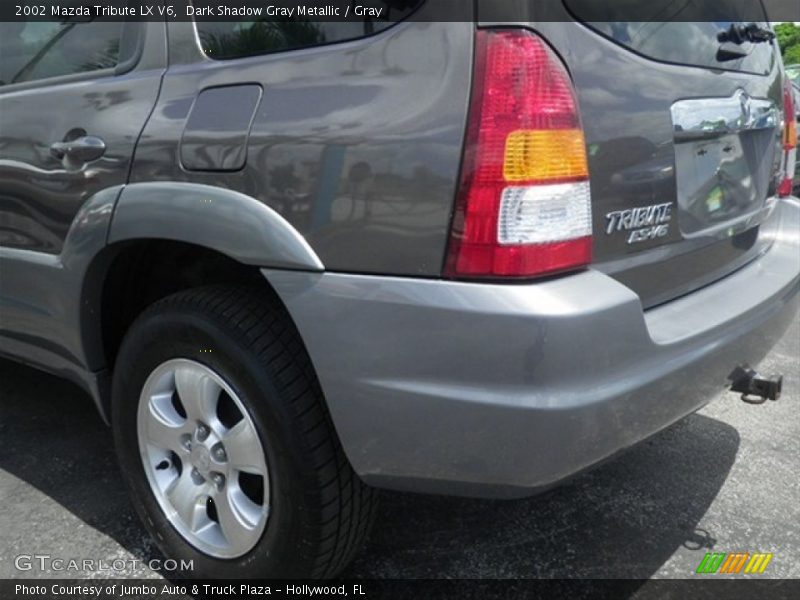 Dark Shadow Gray Metallic / Gray 2002 Mazda Tribute LX V6