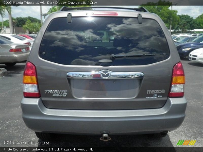 Dark Shadow Gray Metallic / Gray 2002 Mazda Tribute LX V6