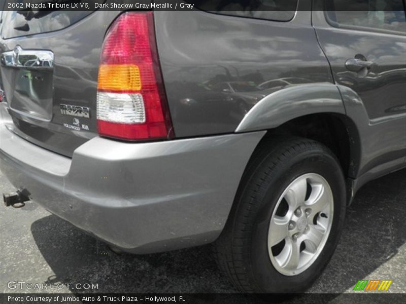 Dark Shadow Gray Metallic / Gray 2002 Mazda Tribute LX V6