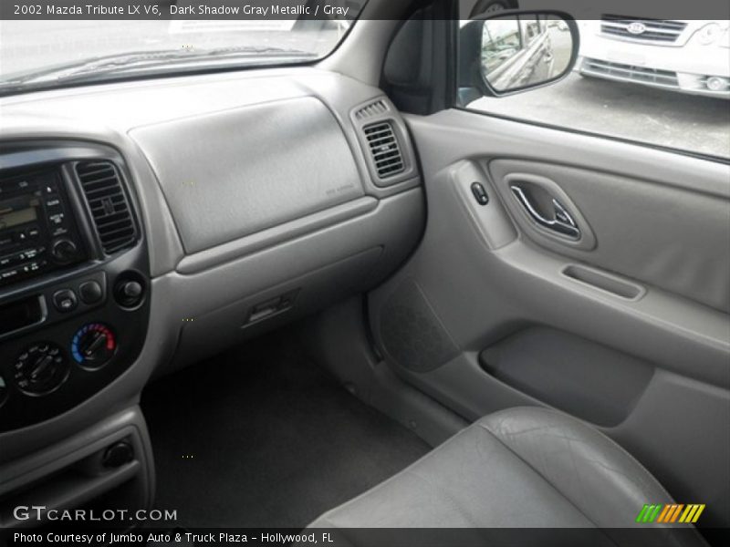 Dark Shadow Gray Metallic / Gray 2002 Mazda Tribute LX V6