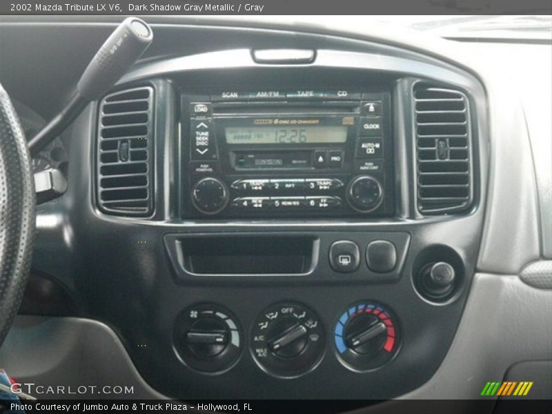 Dark Shadow Gray Metallic / Gray 2002 Mazda Tribute LX V6