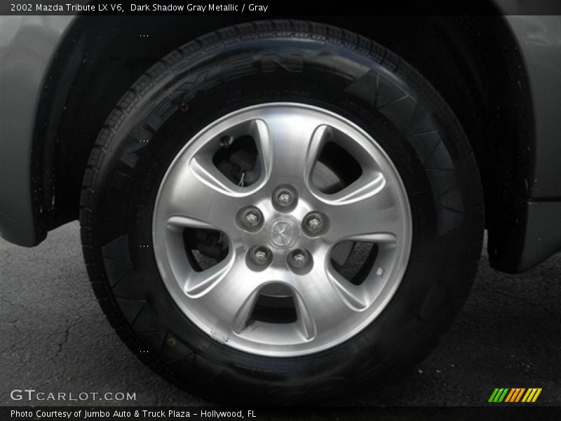 Dark Shadow Gray Metallic / Gray 2002 Mazda Tribute LX V6