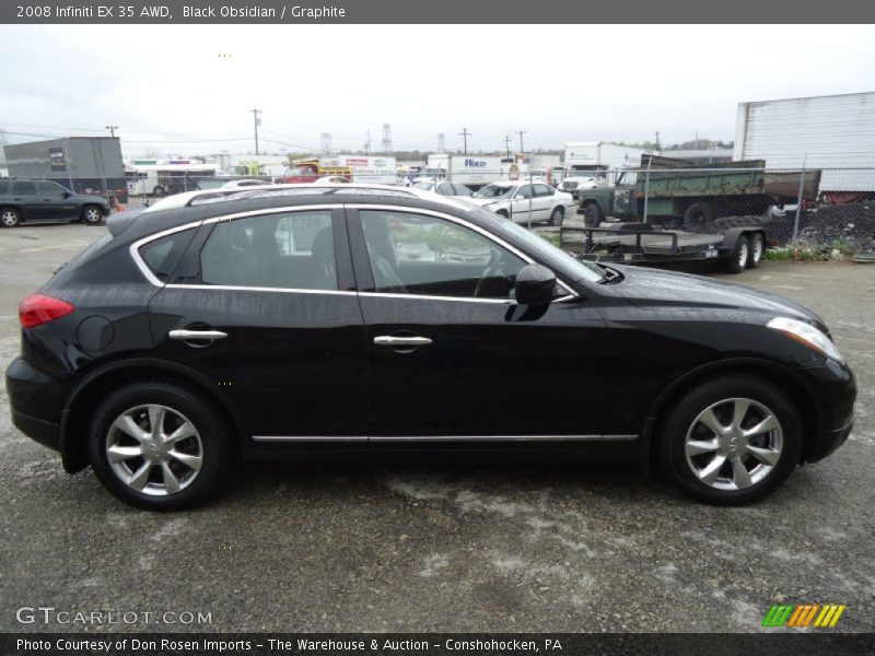Black Obsidian / Graphite 2008 Infiniti EX 35 AWD