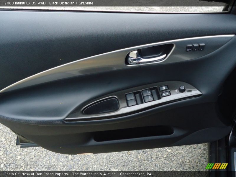 Black Obsidian / Graphite 2008 Infiniti EX 35 AWD
