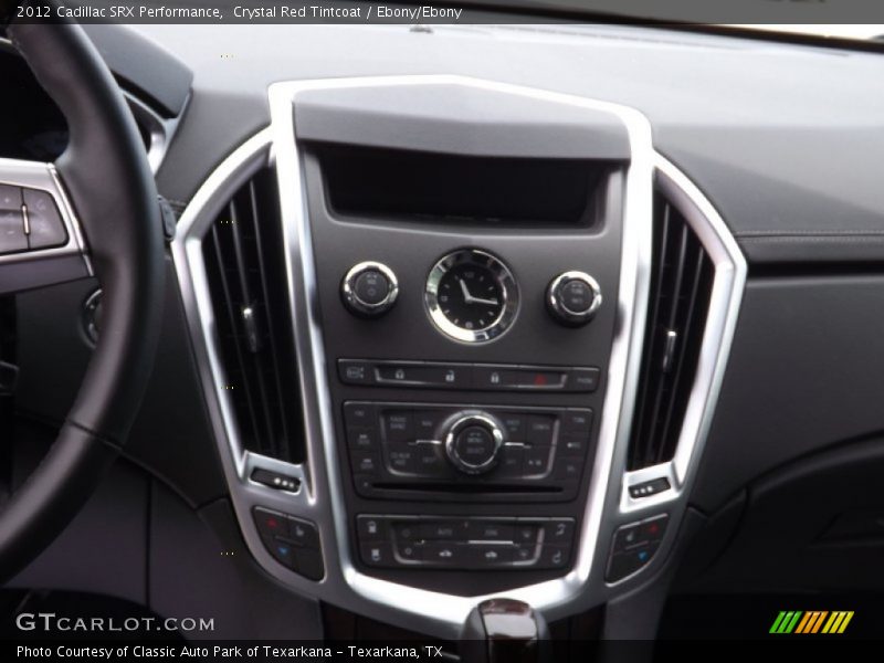 Crystal Red Tintcoat / Ebony/Ebony 2012 Cadillac SRX Performance