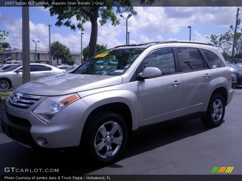 Majestic Silver Metallic / Grey 2007 Suzuki XL7 Limited