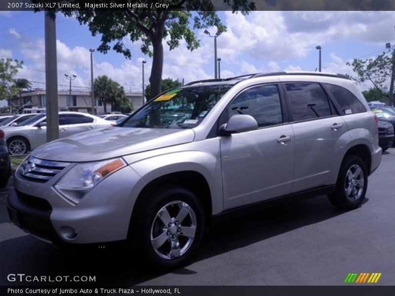 Majestic Silver Metallic / Grey 2007 Suzuki XL7 Limited