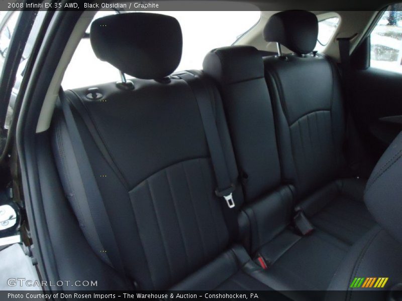 Black Obsidian / Graphite 2008 Infiniti EX 35 AWD