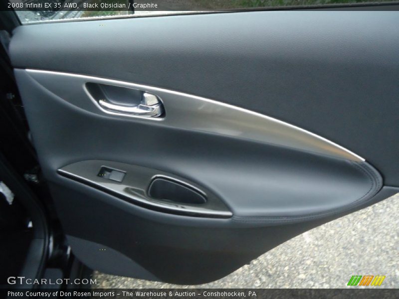 Black Obsidian / Graphite 2008 Infiniti EX 35 AWD