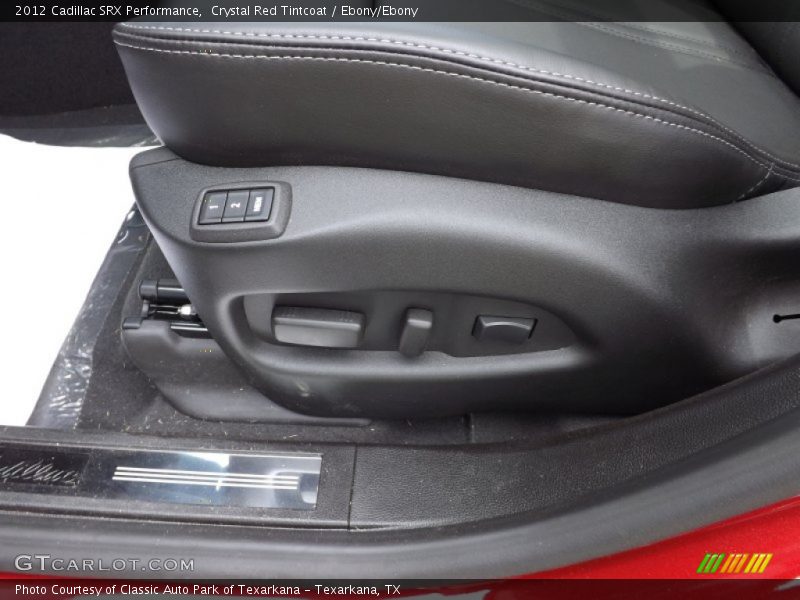 Crystal Red Tintcoat / Ebony/Ebony 2012 Cadillac SRX Performance