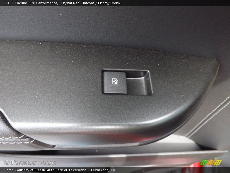 Crystal Red Tintcoat / Ebony/Ebony 2012 Cadillac SRX Performance