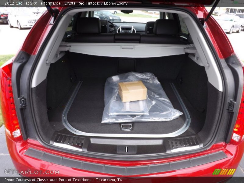 Crystal Red Tintcoat / Ebony/Ebony 2012 Cadillac SRX Performance