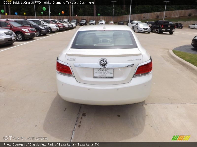 White Diamond Tricoat / Cashmere 2012 Buick LaCrosse FWD