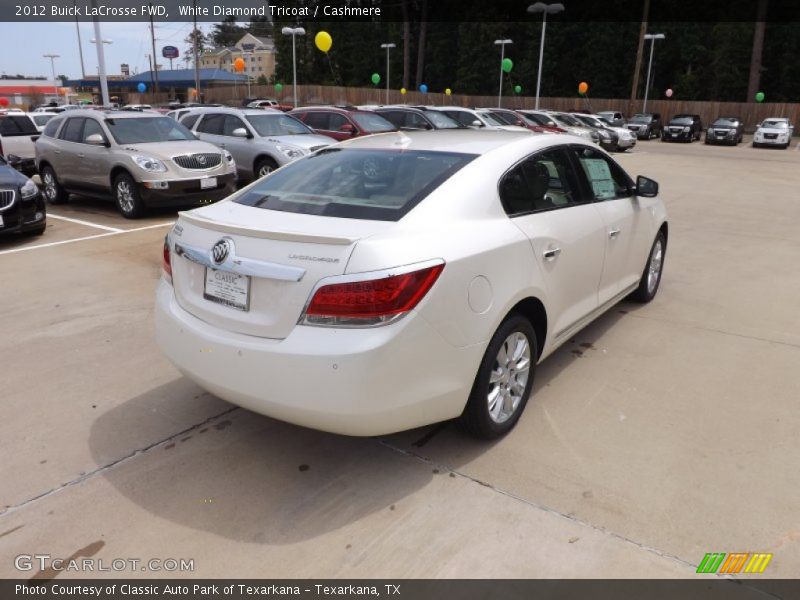 White Diamond Tricoat / Cashmere 2012 Buick LaCrosse FWD