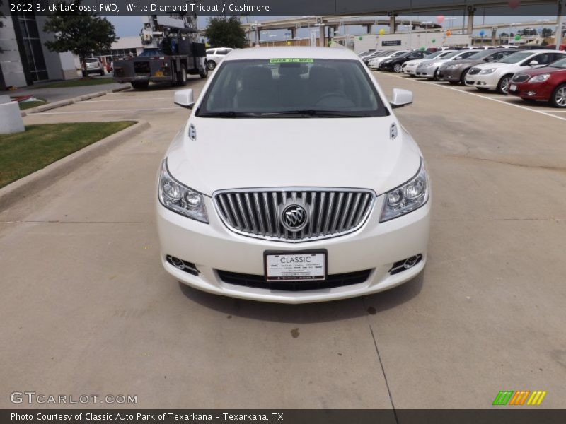 White Diamond Tricoat / Cashmere 2012 Buick LaCrosse FWD