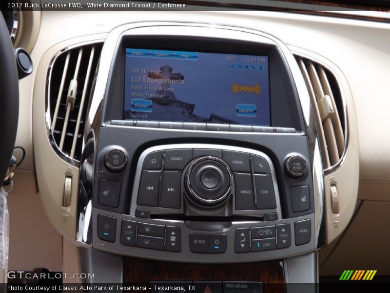 Controls of 2012 LaCrosse FWD