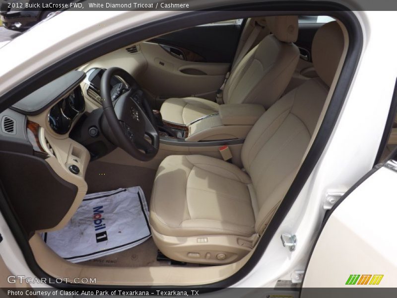 White Diamond Tricoat / Cashmere 2012 Buick LaCrosse FWD
