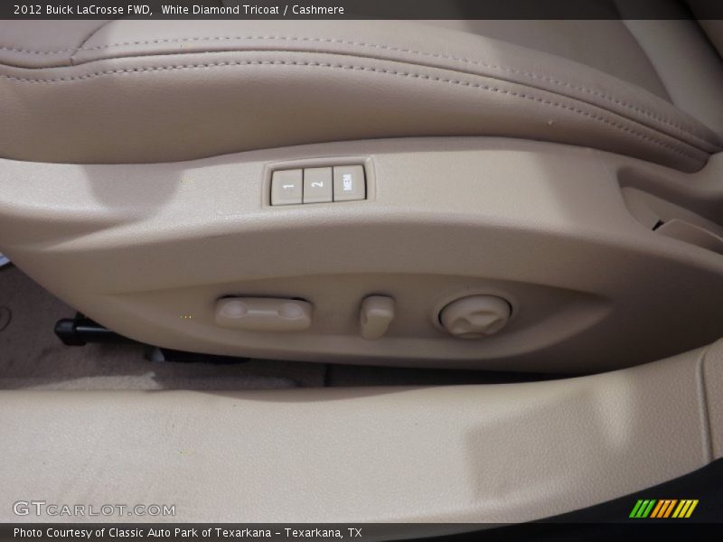 White Diamond Tricoat / Cashmere 2012 Buick LaCrosse FWD