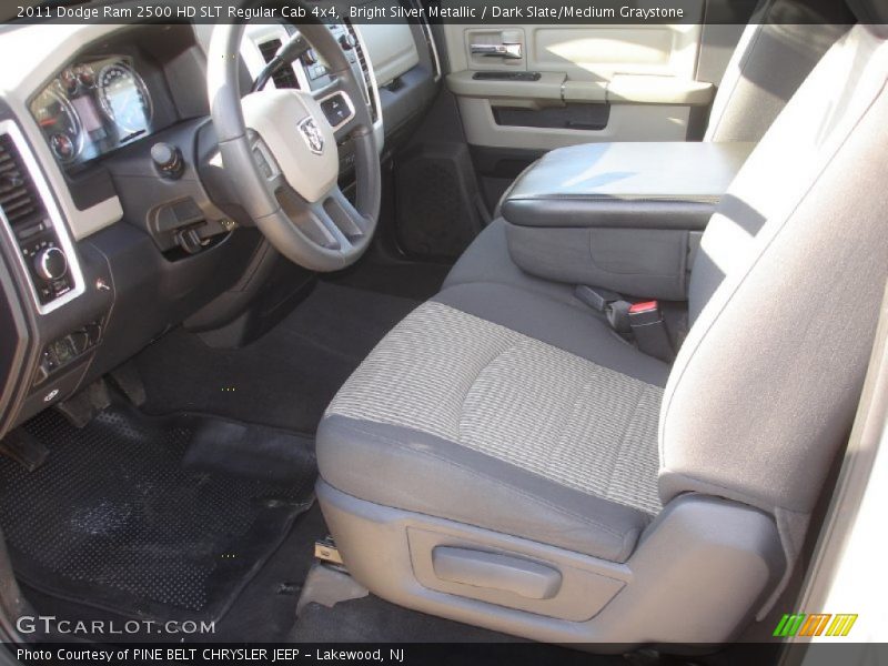 Bright Silver Metallic / Dark Slate/Medium Graystone 2011 Dodge Ram 2500 HD SLT Regular Cab 4x4