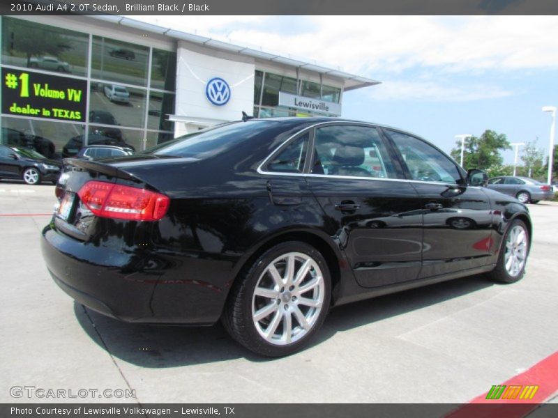 Brilliant Black / Black 2010 Audi A4 2.0T Sedan