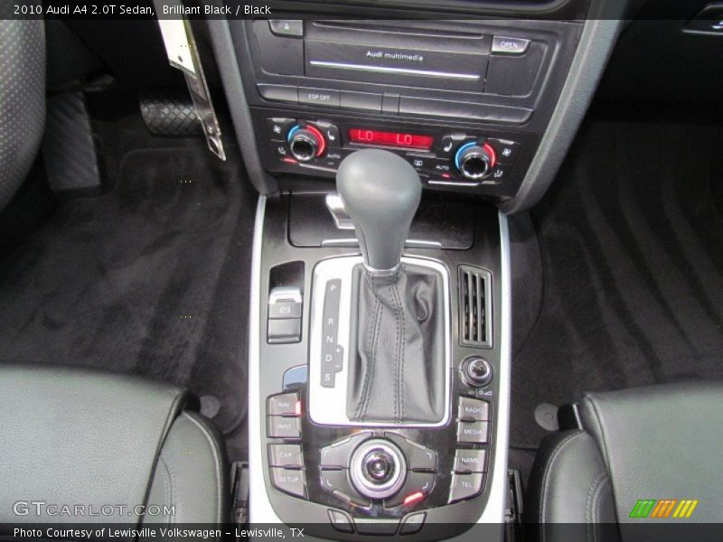 Brilliant Black / Black 2010 Audi A4 2.0T Sedan