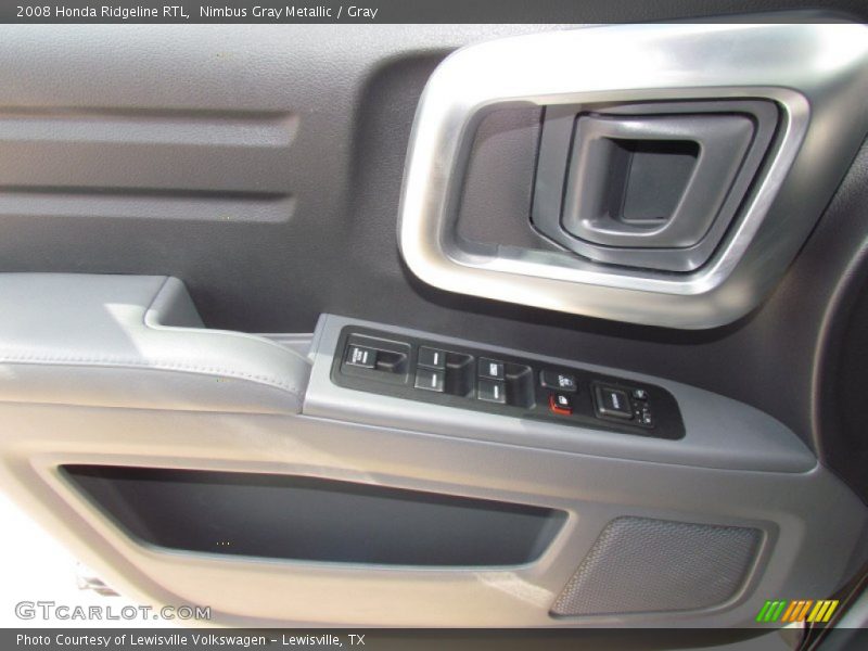 Nimbus Gray Metallic / Gray 2008 Honda Ridgeline RTL