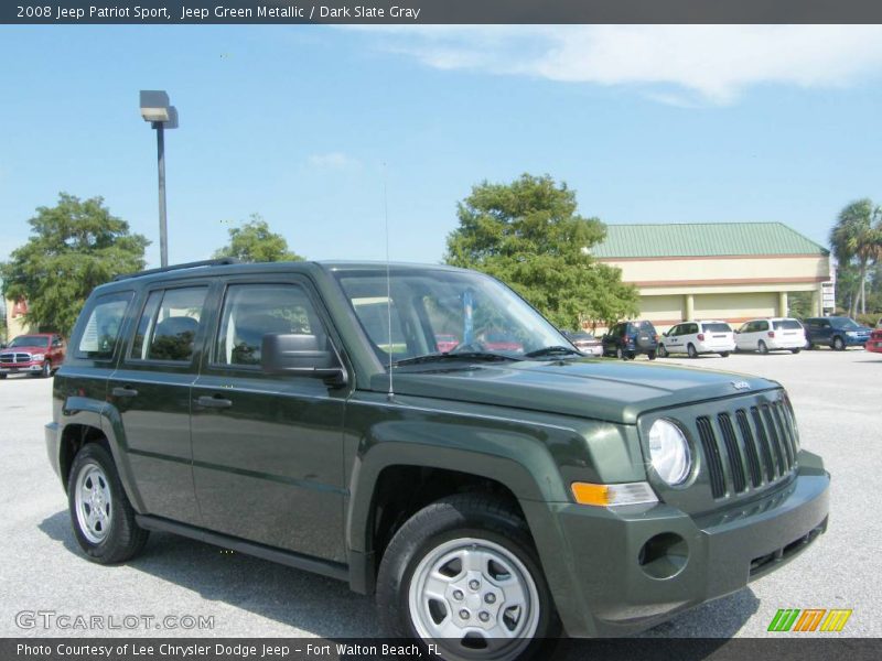 Jeep Green Metallic / Dark Slate Gray 2008 Jeep Patriot Sport