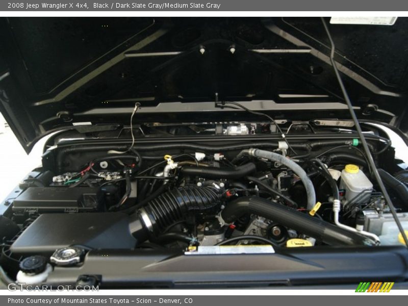 Black / Dark Slate Gray/Medium Slate Gray 2008 Jeep Wrangler X 4x4