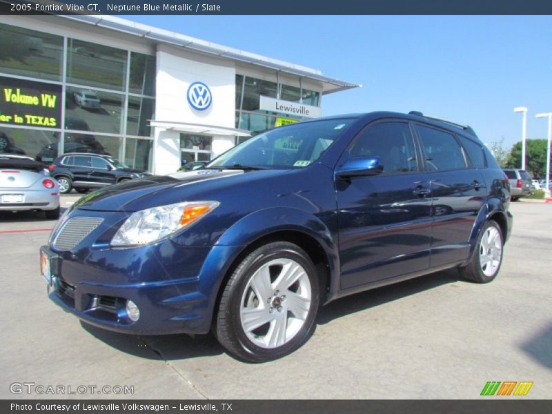 Neptune Blue Metallic / Slate 2005 Pontiac Vibe GT