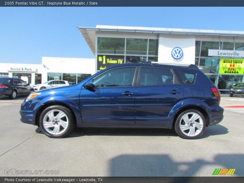 Neptune Blue Metallic / Slate 2005 Pontiac Vibe GT