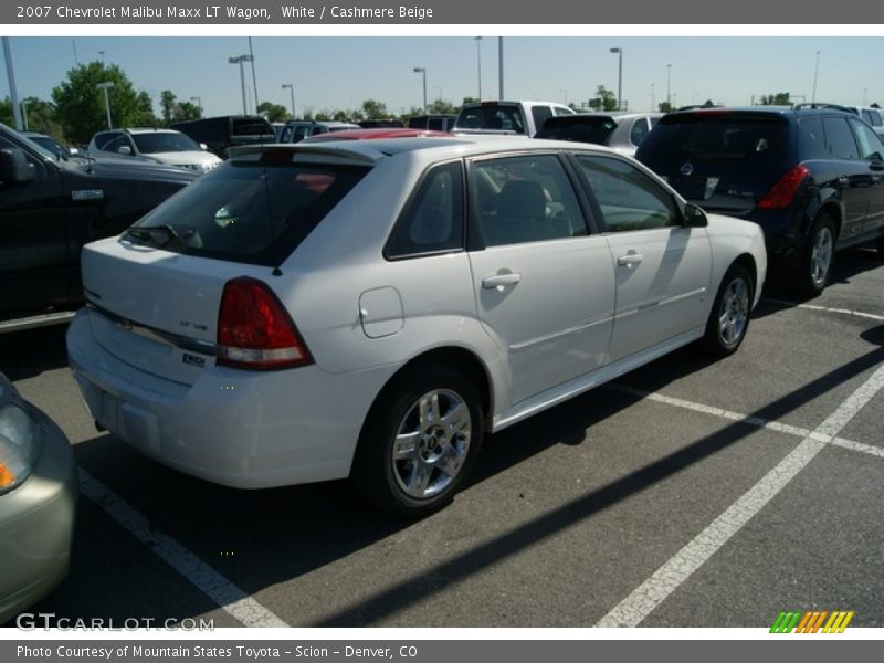 White / Cashmere Beige 2007 Chevrolet Malibu Maxx LT Wagon