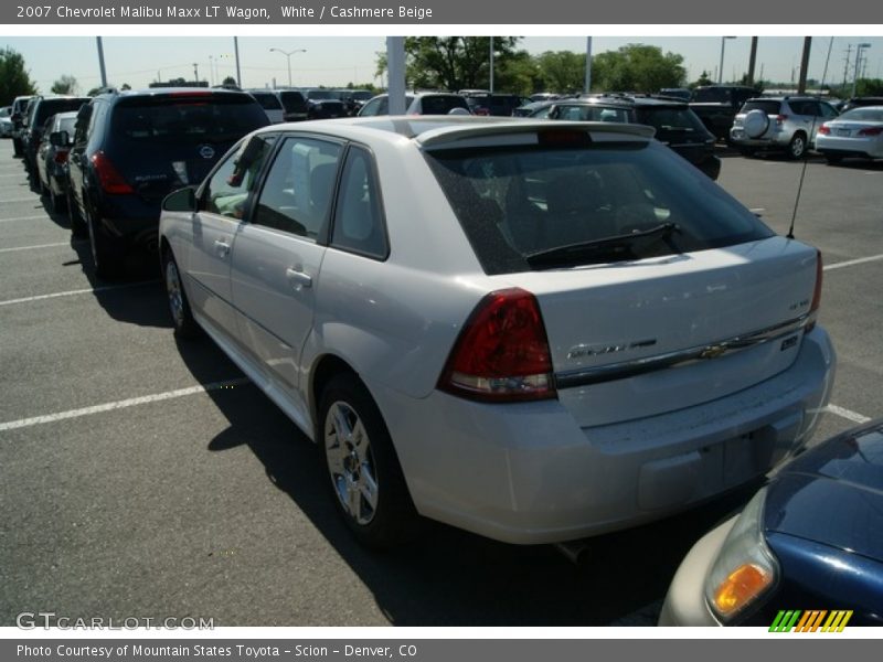 White / Cashmere Beige 2007 Chevrolet Malibu Maxx LT Wagon