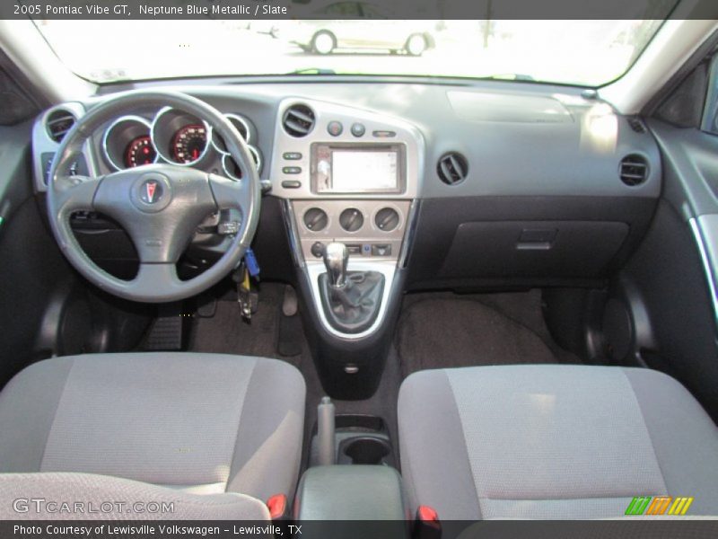 Dashboard of 2005 Vibe GT