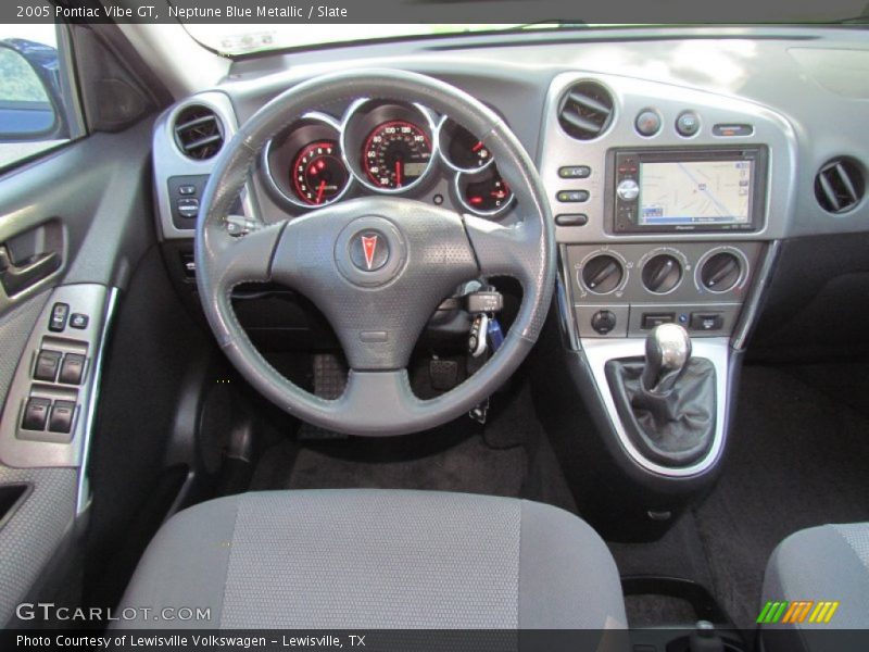 Dashboard of 2005 Vibe GT