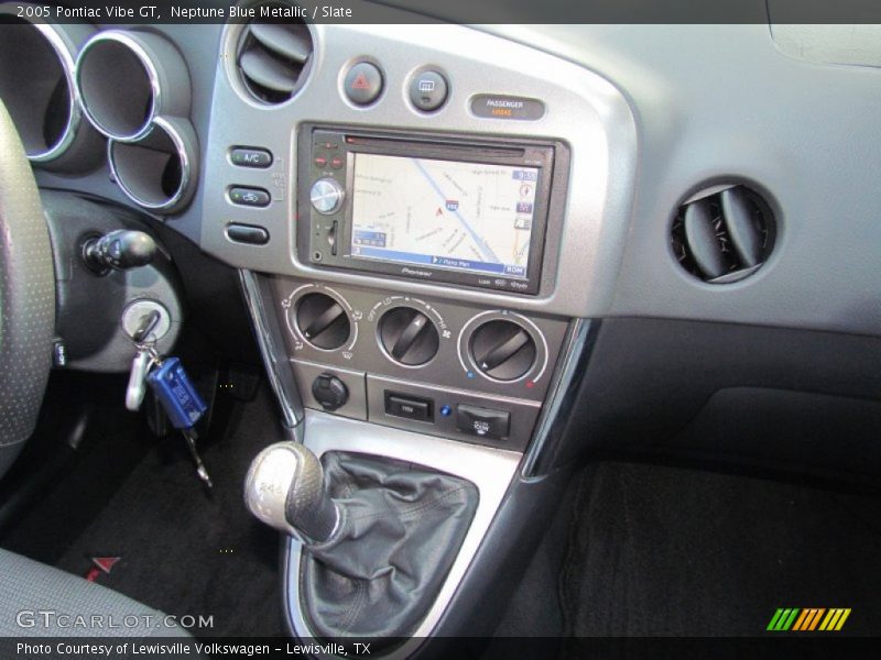 Controls of 2005 Vibe GT