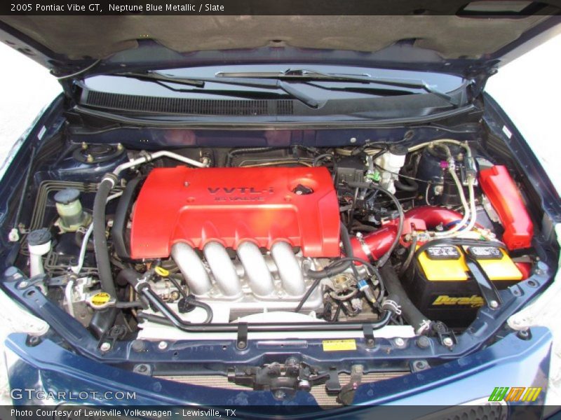  2005 Vibe GT Engine - 1.8 Liter DOHC 16-Valve 4 Cylinder