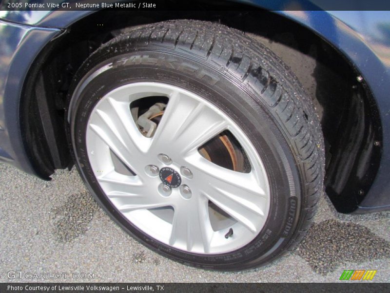 Neptune Blue Metallic / Slate 2005 Pontiac Vibe GT