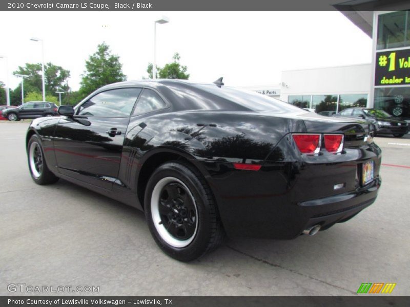 Black / Black 2010 Chevrolet Camaro LS Coupe