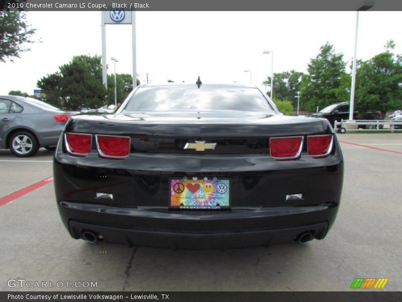 Black / Black 2010 Chevrolet Camaro LS Coupe
