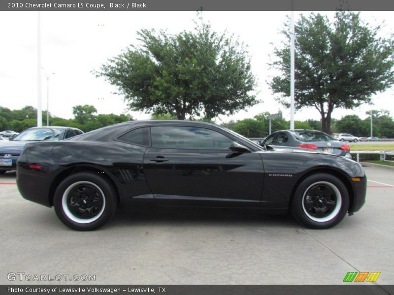 Black / Black 2010 Chevrolet Camaro LS Coupe