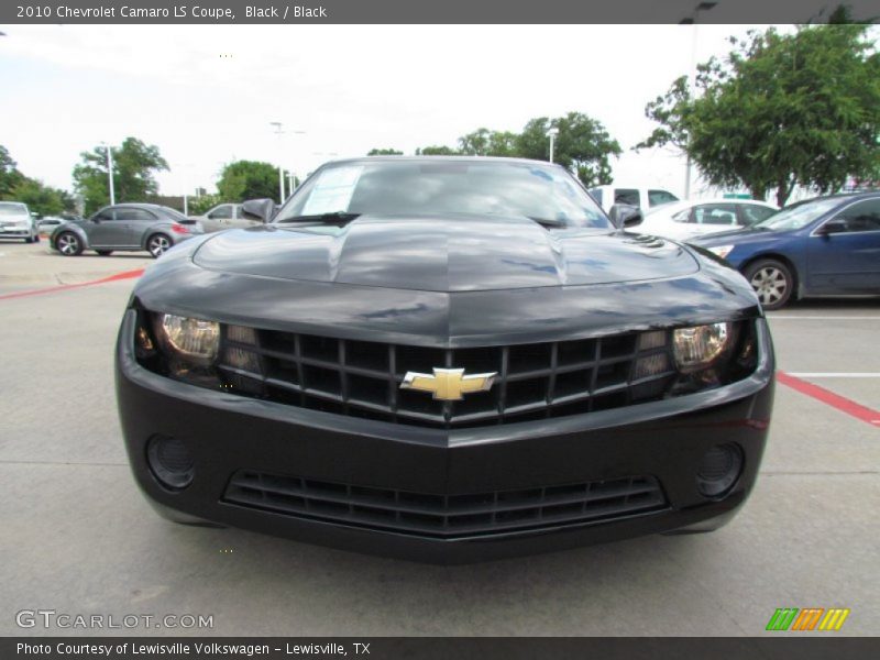 Black / Black 2010 Chevrolet Camaro LS Coupe