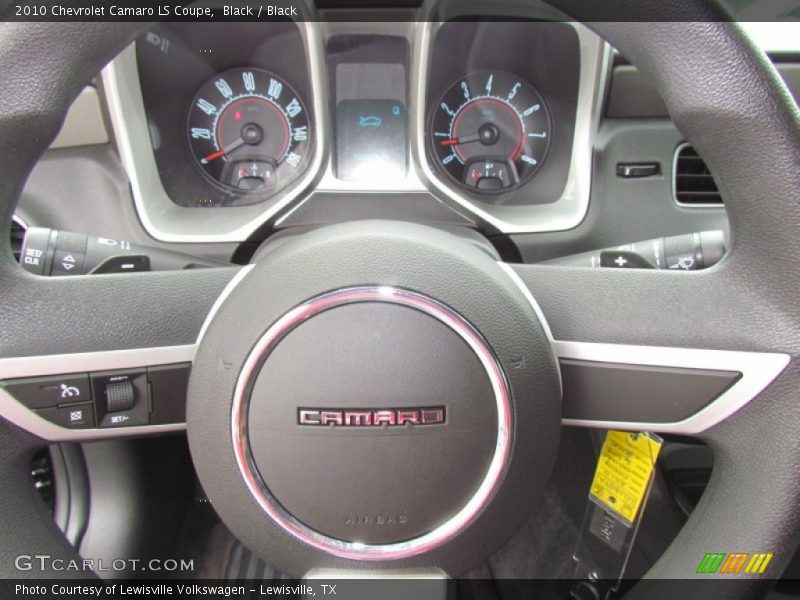Black / Black 2010 Chevrolet Camaro LS Coupe