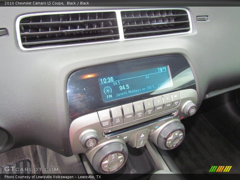 Black / Black 2010 Chevrolet Camaro LS Coupe