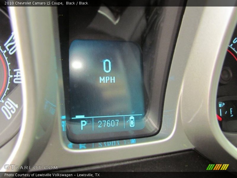 Black / Black 2010 Chevrolet Camaro LS Coupe
