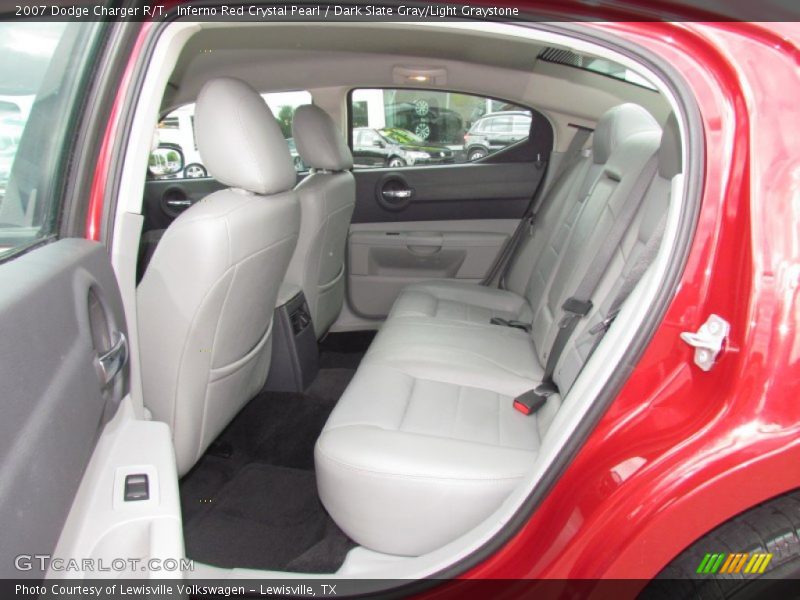 Inferno Red Crystal Pearl / Dark Slate Gray/Light Graystone 2007 Dodge Charger R/T