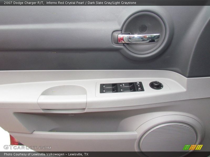 Inferno Red Crystal Pearl / Dark Slate Gray/Light Graystone 2007 Dodge Charger R/T