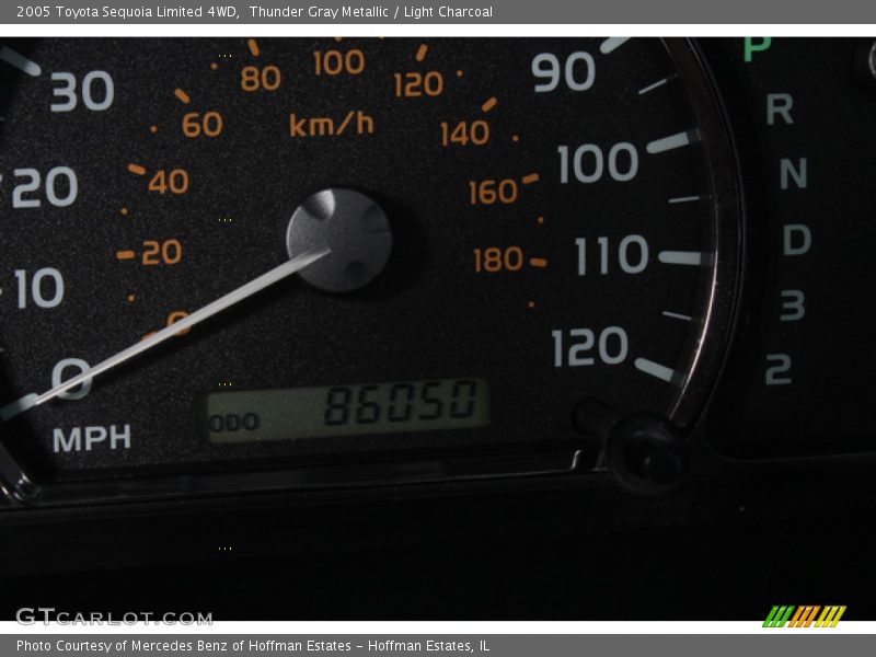 Thunder Gray Metallic / Light Charcoal 2005 Toyota Sequoia Limited 4WD