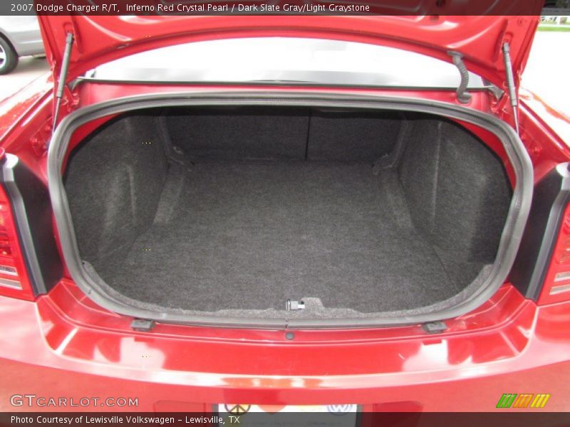 Inferno Red Crystal Pearl / Dark Slate Gray/Light Graystone 2007 Dodge Charger R/T