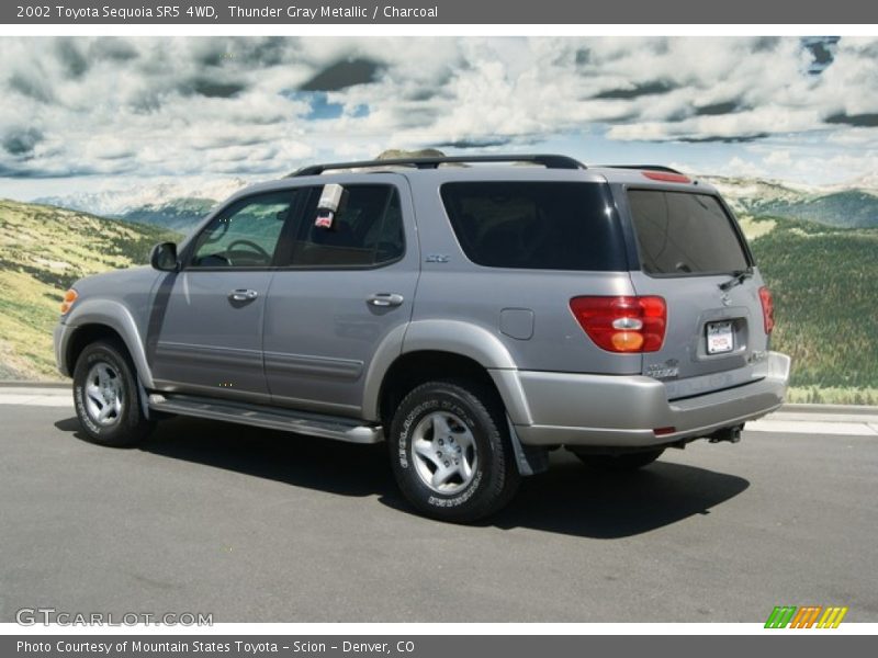 Thunder Gray Metallic / Charcoal 2002 Toyota Sequoia SR5 4WD