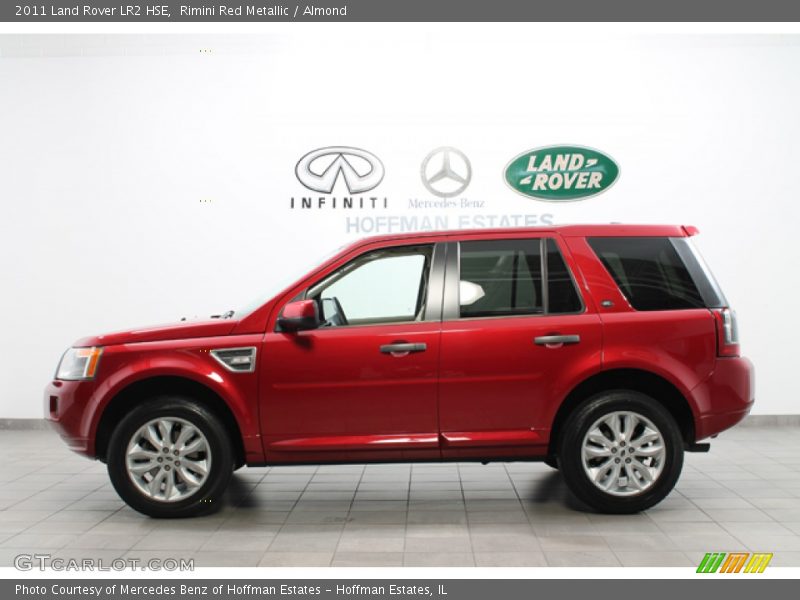 Rimini Red Metallic / Almond 2011 Land Rover LR2 HSE